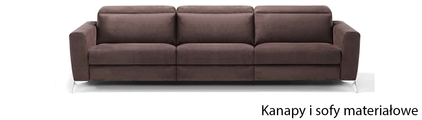 Kanapy i sofy materiałowe Kanapy i sofy materiałowe
