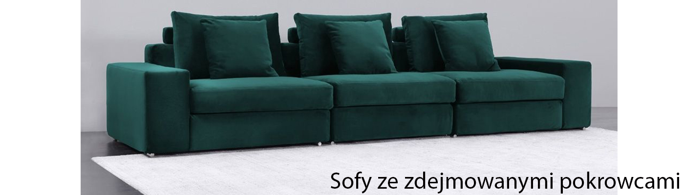 Sofy ze zdejmowanymi pokrowcami Sofy ze zdejmowanymi pokrowcami