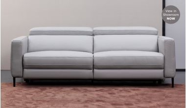 Certosa Sofa 3 Osobowa, skórzana sofa , włoski design sofy, sofa od Delux Deco, sofa z regulowanymi zagłówkami