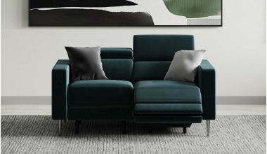 Monza Plus Sofa z Funkcją Relaks, luksusowa sofa relaks, skórzana sofa relax, sofa z elektrycznie regulowanym zagłówkiem, sofa z elektrycznie regulowanym podnóżkiem, sofa we włoskiej skórze Gruppo Mastrotto, sofa z włoskim systemem relaks Motion Italia ty