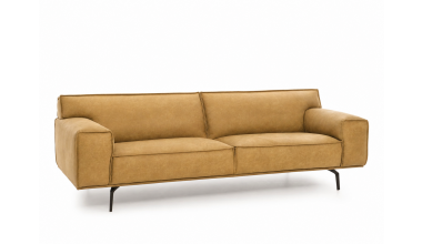 Weaver Sofa Skórzana w kolorze Caramel