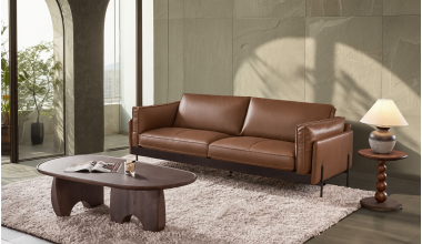 Woodford Skórzana Sofa 3 Osobowa KS6740