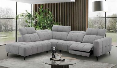 Clio Modułowa Sofa Narożna z Funkcją Relaks Tkanina
