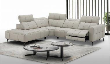 Clio Modułowa Sofa Narożna z Funkcją Relaks