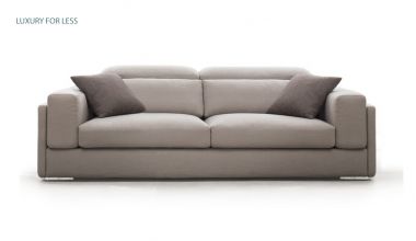 Cloella Sofa, piękna Sofa, Sofa z naturalnym pierzem, Sofa z pierzem kaczym i gęsim, Sofa ze zdejmowanymi pokrowcami, Sofa żakardowa Delux Deco