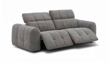 Cloud Duża 3 Osobowa Sofa z Funkcją Relaks Tkanina