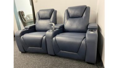 Vivendi Fotele Kinowe 2 Siedziska  - Wyprzedaż - kolor Dark Denim