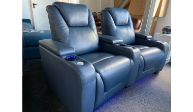 Vivendi Fotele Kinowe 2 Siedziska  - Wyprzedaż - kolor Dark Denim