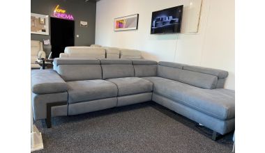 Lazio Narożnik z Funkcją Relax kolor Oceano 20