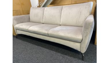 Strata Sofa 3 Osobowa Welur Koala Grey