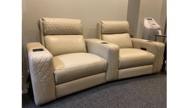 Dimonte Fotele Kinowe 2 Siedziska Zakrzywione