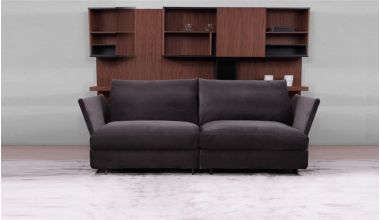 Millau Welurowa Duża Sofa 3 osobowa