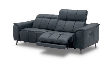 Mobo 3 Osobowa Sofa z Funkcją Relaks Skóra
