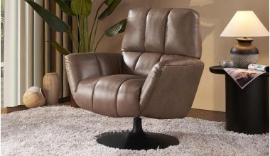 Monty Fotel Obrotowy Skóra