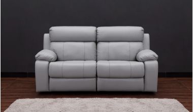 Novell Sofa 2,5 osobowa z funkcją relaks, jakość mechanizmów relaks Leggett&Platt, sofa z pufiastymi poduszkami, wyjątkowo wygodna sofa relaks, sofa z szerokimi siedziskami, sofa relaks w skórze licowej premium, sofa 2,5 osobowa