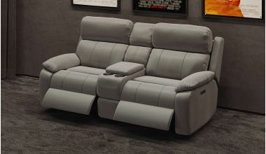 Novell Domowe Fotele Kinowe 2 osobowe z funkcją relaks, jakość mechanizmów relaks Leggett&Platt, fotele z pufiastymi poduszkami, wyjątkowo wygodne fotele relaks, fotele z szerokimi siedziskami, fotele w pięknej skórze, fotele z konsolą i USB 