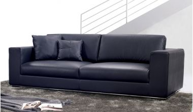 Modern leather designer sofa 
