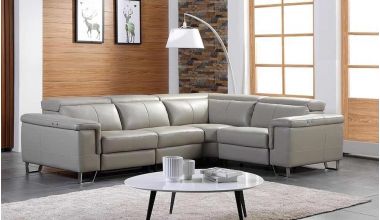 Prema Plus Narożnik z Funkcją Relaks, luksusowy Narożnik relaks, skórzany Narożnik relax, Narożnik z manualnie regulowanym zagłówkiem, Narożnik z elektrycznie regulowanym podnóżkiem, Narożnik we włoskiej skórze Gruppo Mastrotto, Narożnik z amerykańskim sy