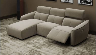 Showtime Narożnik z Funkcją Relaks Tkanina