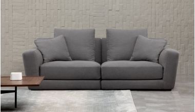 Urban Mała Sofa, Sofa z pierzem, Sofa z naturalnym pierzem kaczym i gęsim, Sofa żakardowa ze zdejmowanymi pokrowcami, Sofa  welurowa ze zdejmowanymi pokrowcami Delux Deco