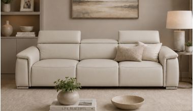 Vincenzo 4 Osobowa Sofa z Funkcją Relaks