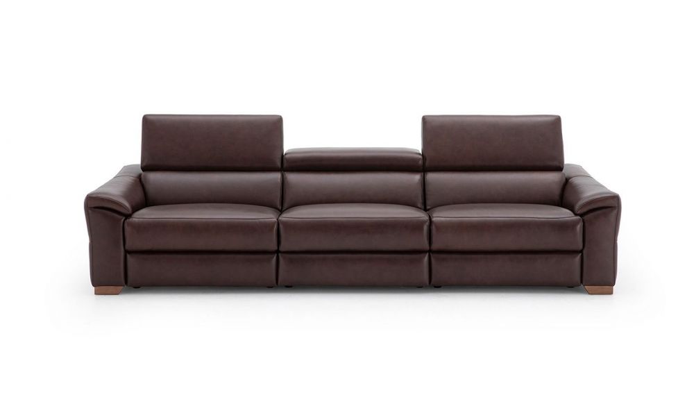 Forza II Sofa 4 | Włoska Skóra | Miękkie Podłokietniki