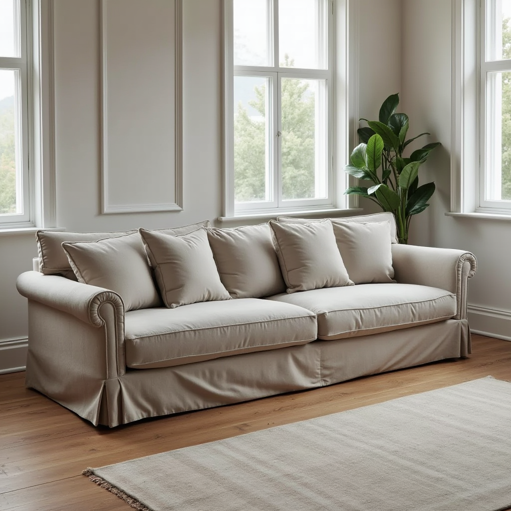 Duża sofa 4 lub 5 osobowa – serce rodzinnych spotkań