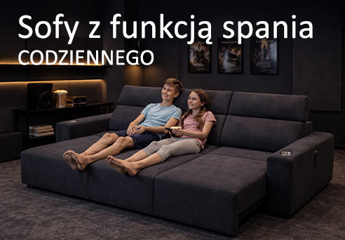 Sofy 2 osobowe z funkcją spania
